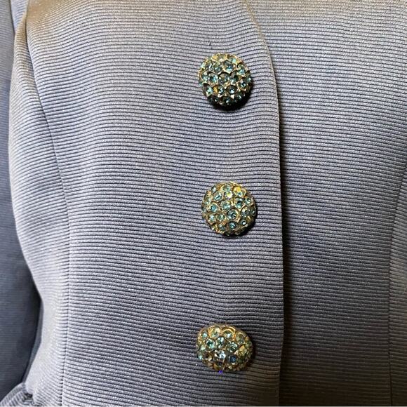 Vintage Victor Costa by NAHREE Women's Jacket Size 6 Cocktail Evening Party - Picture 4 of 12